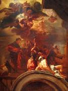 Francesco Solimena St Francis before the Pope oil